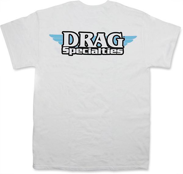 Drag Specialties T-shirt White M, 2, nordicamoto.ro