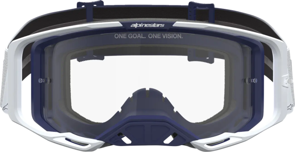 Vision 8 Amber Goggle White, Blue, 4, nordicamoto.ro