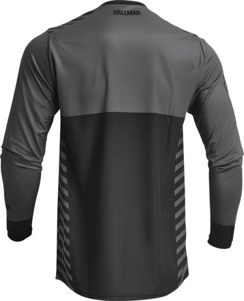 Differ Slice Jersey Black, Gray -6