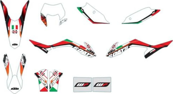 KIT DE GRAFICĂ PENTRU CURSELE DE ȘASE ZILE DIN ITALIA, 1, nordicamoto.ro