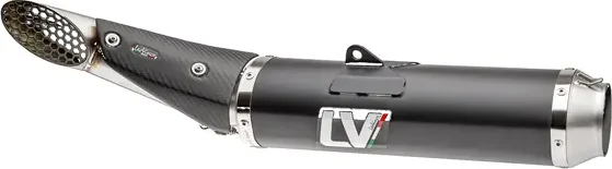Lv Race Full-system Exhaust Stainless Steel, Ceramic Black, 1, nordicamoto.ro