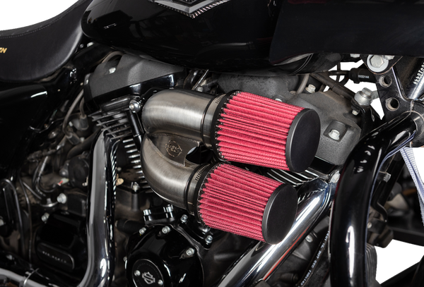 Tuned Induction Air Cleaner Silver, 1, nordicamoto.ro