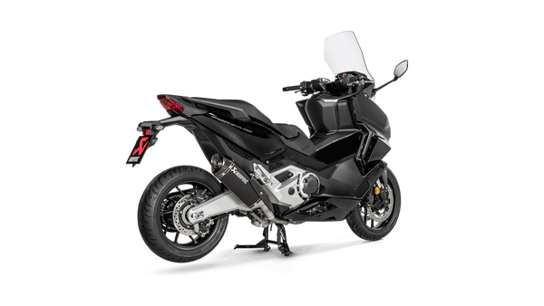 Slip-on Line Muffler Scooter Black -3