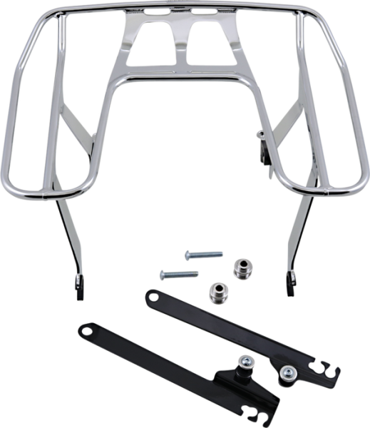 Big Ass® Detachable Wrap Around Rack Silver, 2, nordicamoto.ro