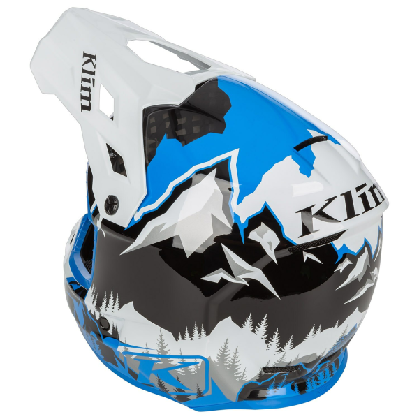 Casca Snowmobil Klim F3 Carbon ECE Wraith-58