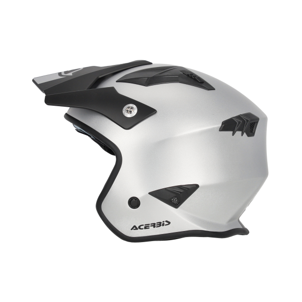 Casca Jet Acerbis Aria Metallic Argintiu XXL-3