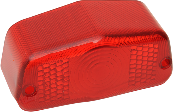 Replacement Lens For Lucas-style Taillight Red 