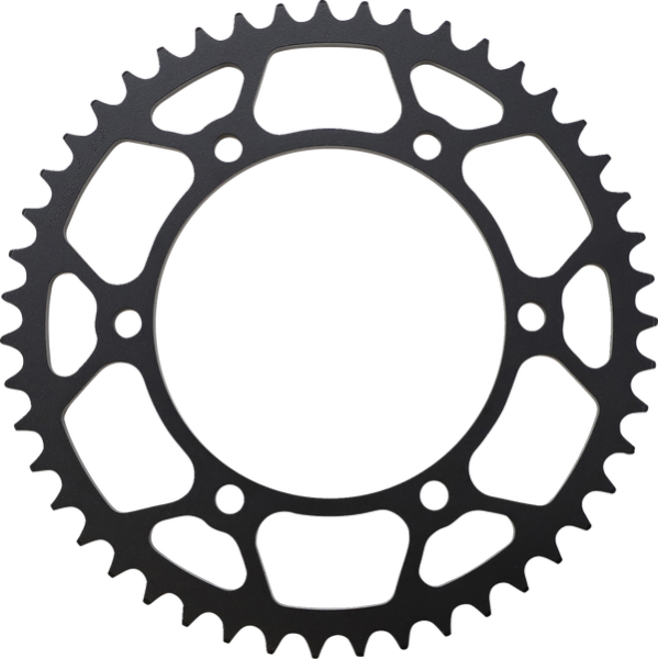 MOOSE RACING Steel Rear Sprocket Black, Zinc Plated -1