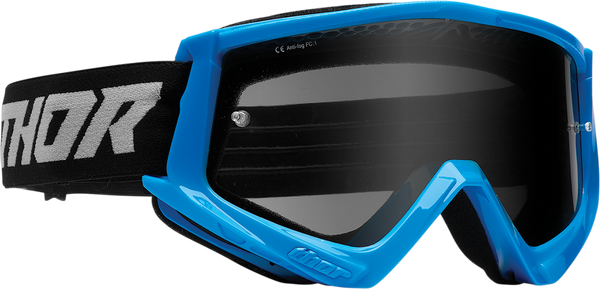 Combat Sand Racer Goggles Gray, Blue 