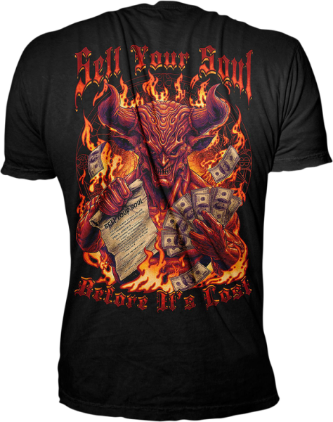 Sell Your Soul T-shirt Black 3XL, 2, nordicamoto.ro