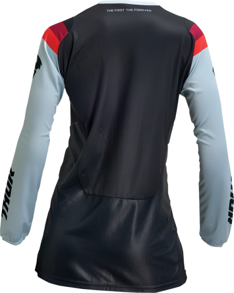Tricou Dama Thor Pulse REV Black/Mint-5