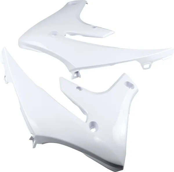 Powerflow Intake Radiator Shrouds White-1