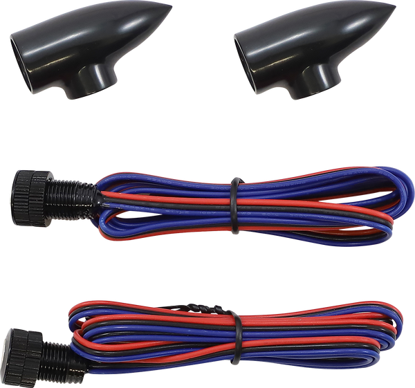 Lightning Bullets Run/turn Led Lights Black, Gloss, 3, nordicamoto.ro