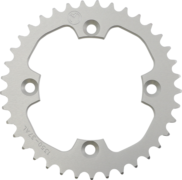 MOOSE RACING Pinion spate din aluminiu pentru ATV, argintiu, 2, nordicamoto.ro