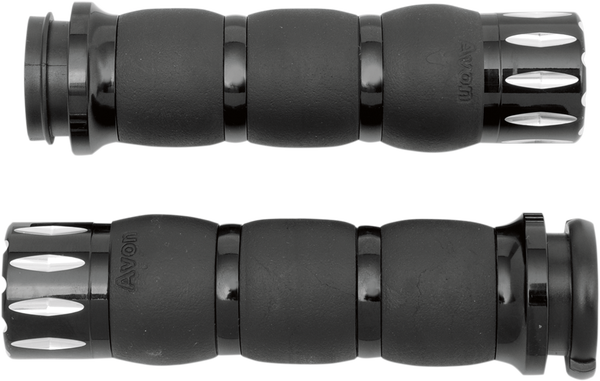 Rival Velvet Air Grips Black, 3, nordicamoto.ro