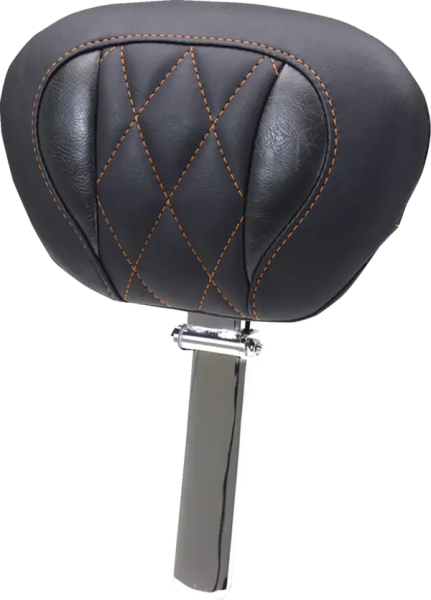 Deluxe Touring Driver Backrest Black, 1, nordicamoto.ro