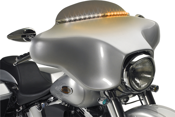Electra Light Trim Amber, White, 1, nordicamoto.ro