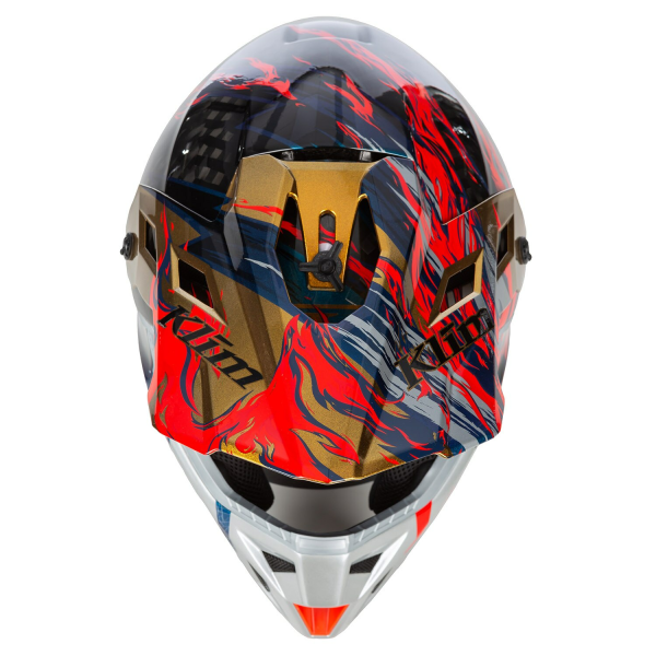 Casca Snowmobil Klim F3 Carbon Pro ECE Ascent Black - Asphalt-32