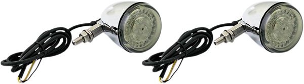 Dynamic Ringz Front Turn Signals Chrome, 1, nordicamoto.ro