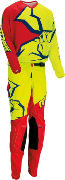 Tricou Moose Racing Qualifier™ Blue/Red/Yellow-0