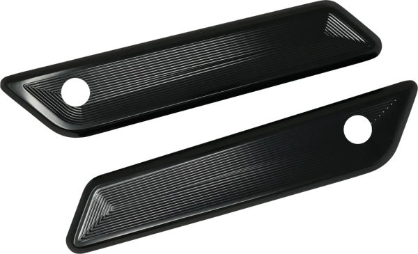 Saddlebag Latch Covers Black, 1, nordicamoto.ro