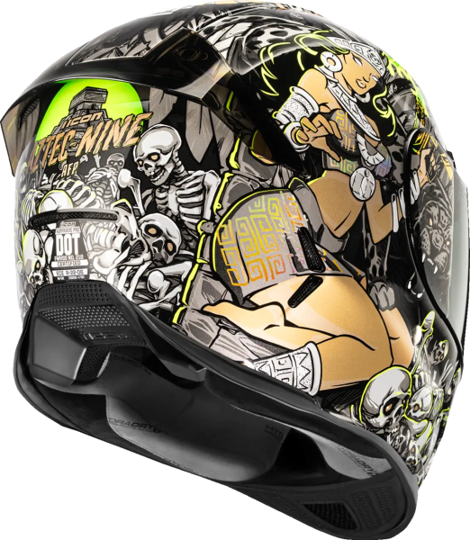 Airframe Pro Aztec Nine Helmet Multi, Gold , 4, nordicamoto.ro