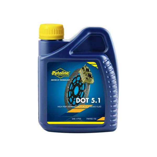 Lichid de frana Putoline DOT 5.1 BRAKE FLUID 500ml