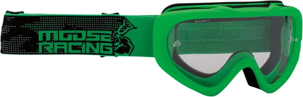 Ochelari copii Moose Racing Qualifier Black/Green-0