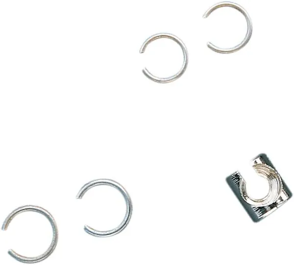 Throttle/idle Cable Ferrules Silver-0