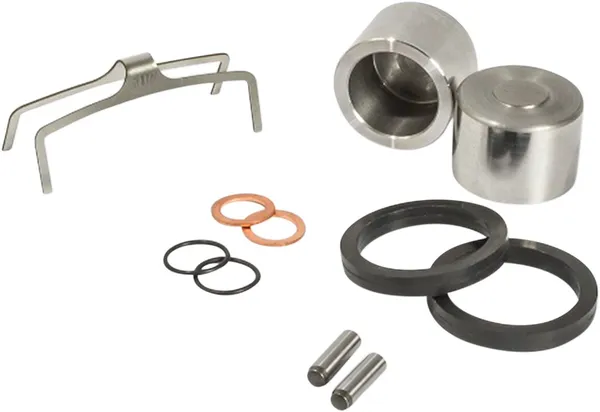 Piston Caliper Revision Kit Black, Silver-0