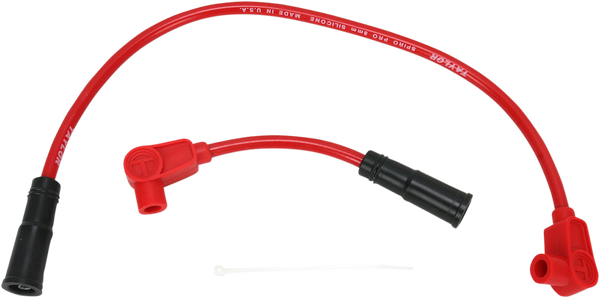 8mm Custom-fit Spark Plug Wire Kit Red, 1, nordicamoto.ro