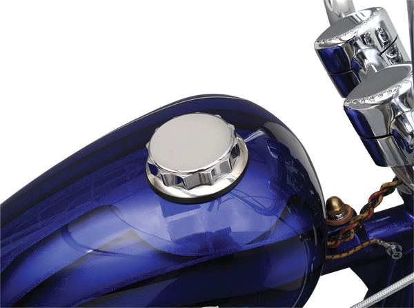 Deluxe Gas Cap Chrome, 1, nordicamoto.ro