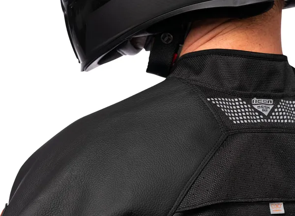 Geaca Piele Icon Mesh AF Slayer-5