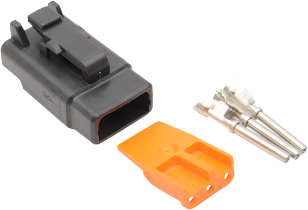 Deutsch Plug And Receptacle Kits Black, 2, nordicamoto.ro