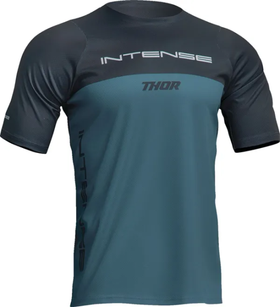 Tricou MTB Thor Intense Assist Censis Midnight Blue/Teal-3