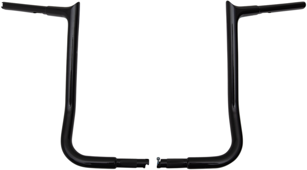 1-1/4(r) Ez Install Pointed Top Handlebar Black, 3, nordicamoto.ro
