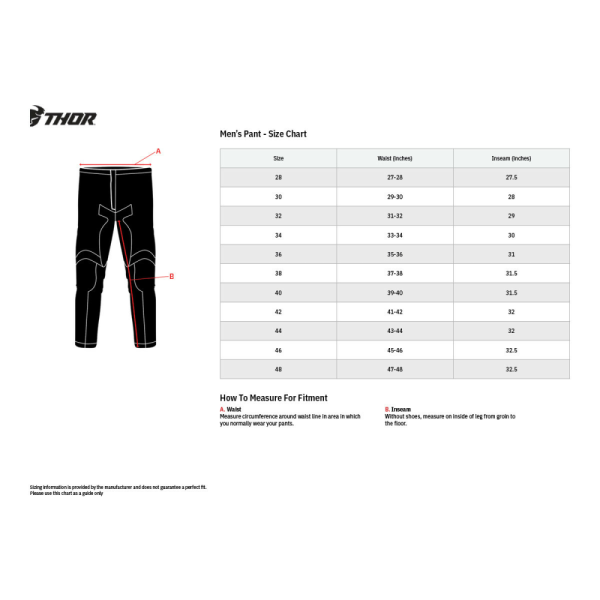 Pantaloni Thor Pulse Racer Orange/Midnight-1