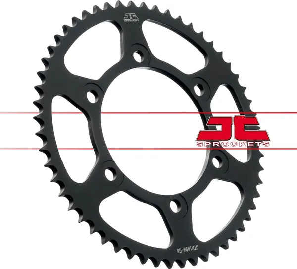 JT SPROCKETS Steel Rear Sprocket Black -1