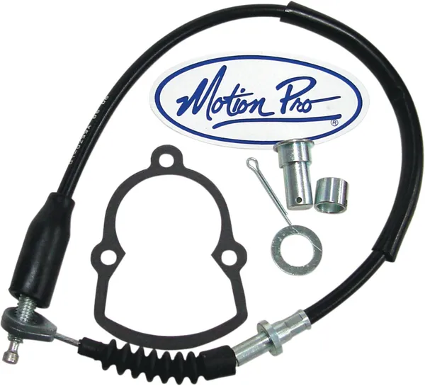 Black Vinyl Rear Brake Cable Kit Black-0