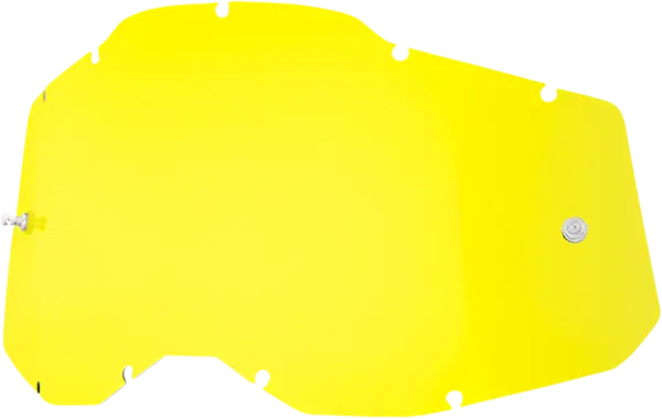 Lentila ochelari 100% Accuri 2/Racecraft 2/Strata 2 Yellow-0