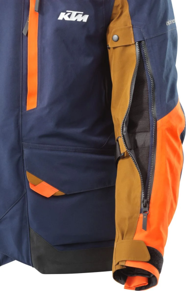 Geaca KTM Vast GORE-TEX Albastru/Negru/Portocaliu-2