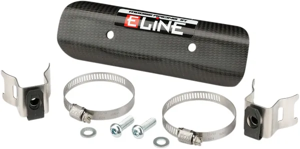 MOOSE RACING Gen 2 Universal Heat Shield Black, 1, nordicamoto.ro