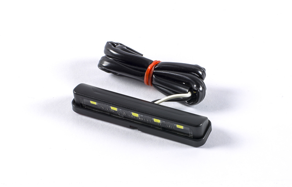 Smd License Plate Light Black, 1, nordicamoto.ro