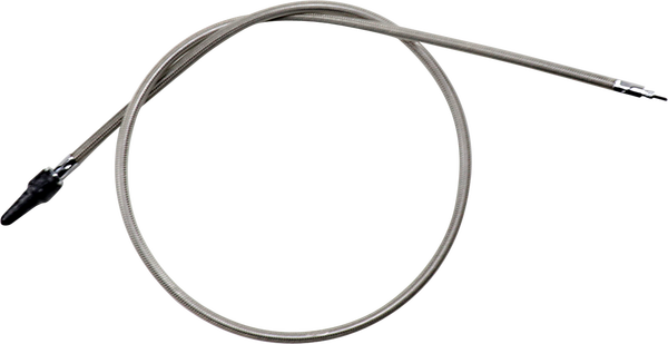 Armor Coat Braided Stainless Steel Speedometer Cable For Harley-davidson Silver, 5, nordicamoto.ro