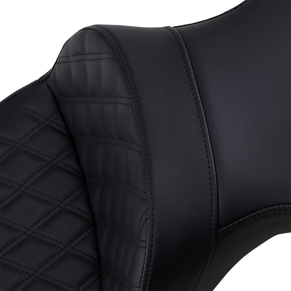 Explorer Lattice Stitch Seat Black, 2, nordicamoto.ro