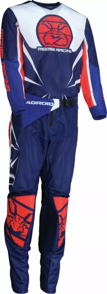Tricou Copii MOOSE RACING Agroid Purple-2