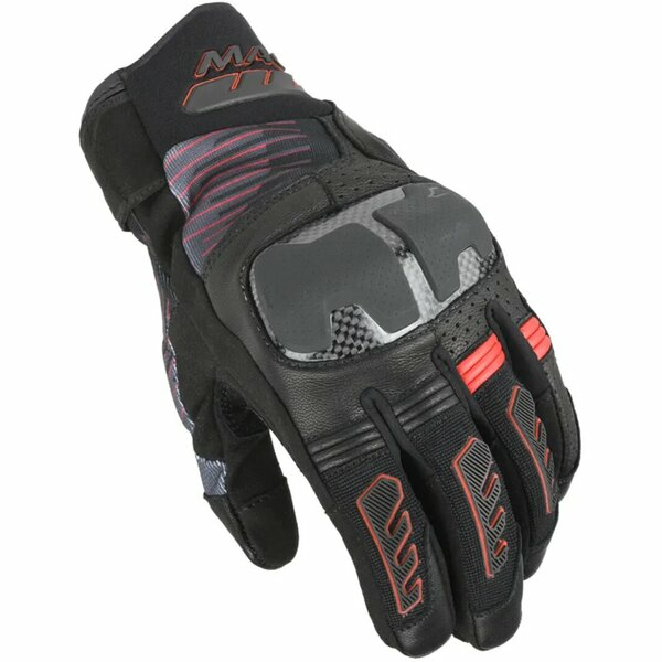 Manusi de piele vara MACNA RIME 2.0 Negru S-3