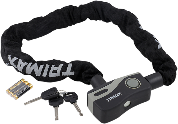 Alarm Chain Lock Black, 1, nordicamoto.ro