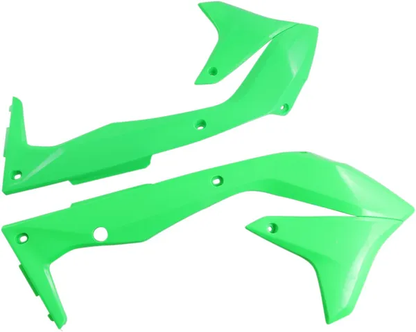 Replacement Radiator Shrouds Green-0
