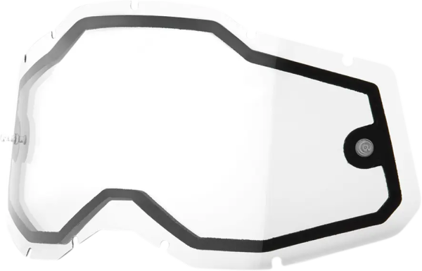 Lentila dubla Ochelari 100% Accuri 2/Racecraft 2/Strata 2 Clear